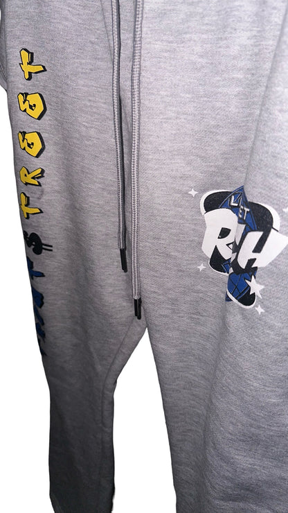 ʄ$ɮx$TL Bluez Girls Set (Hoodie+Flared Joggers)